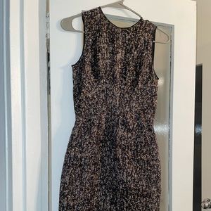 Dolce & Gabbana sequin print knee length dress